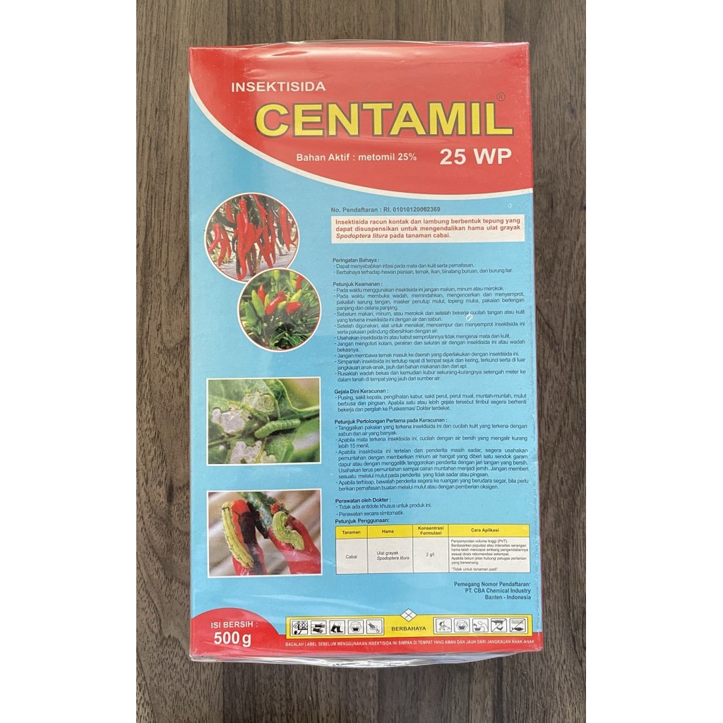 insektisida centamil 25WP 500gr