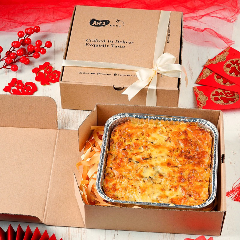 

PROMO TERBARU Makaroni / Macaroni Schotel with Bechamel Sauce or bruule / brulee sauce for Ramadhan