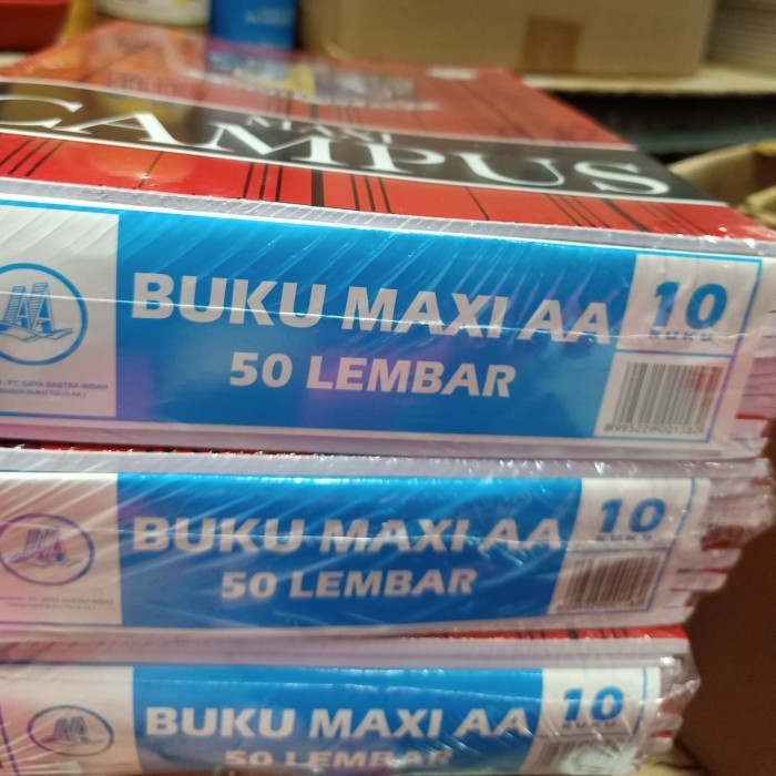 

PROMO BUKU TULIS BIGG BOSS / BUKU TULIS CAMPUS 50 LEMBAR /BUKU MAXI AA KODE 510