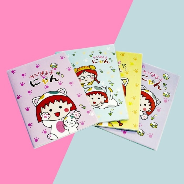 

BERGARANSI BUKU TULIS B5 BERSAMPUL WARNA CHIBI MARUKO KODE 1296
