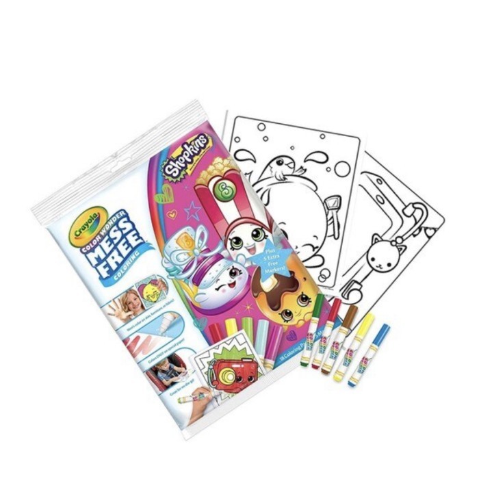 

Crayola Color Wonder - Shopkins Coloring Book Set Best Seller
