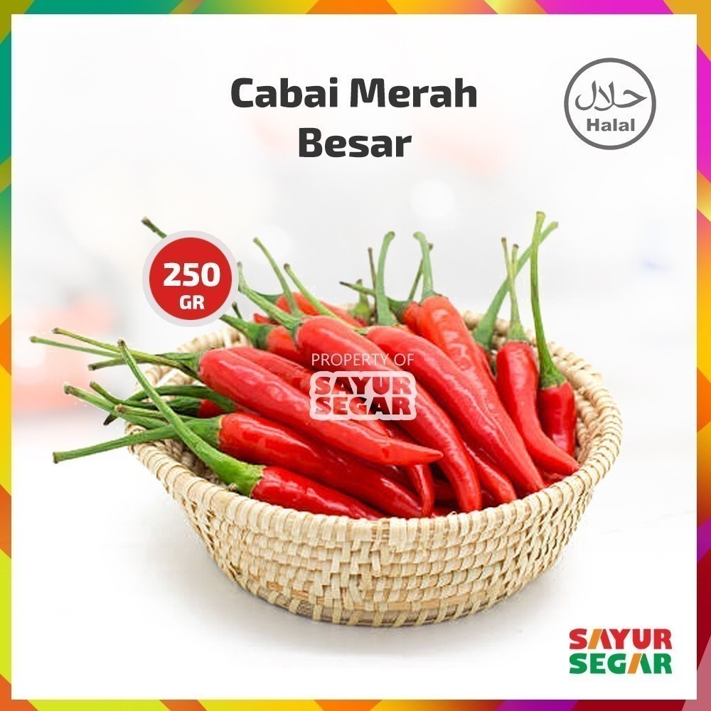 

CABAI / CABE MERAH BESAR [250g] TW MERAH