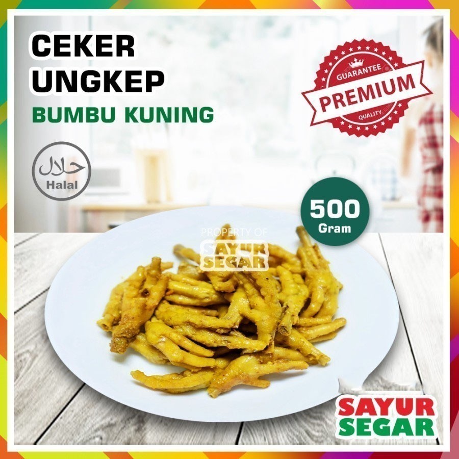 

Ceker Ayam Ungkep Bumbu Kuning [500G]