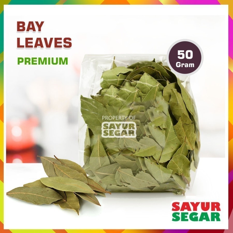 

Daun Salam Kering [50G] Bay Leaves Premium