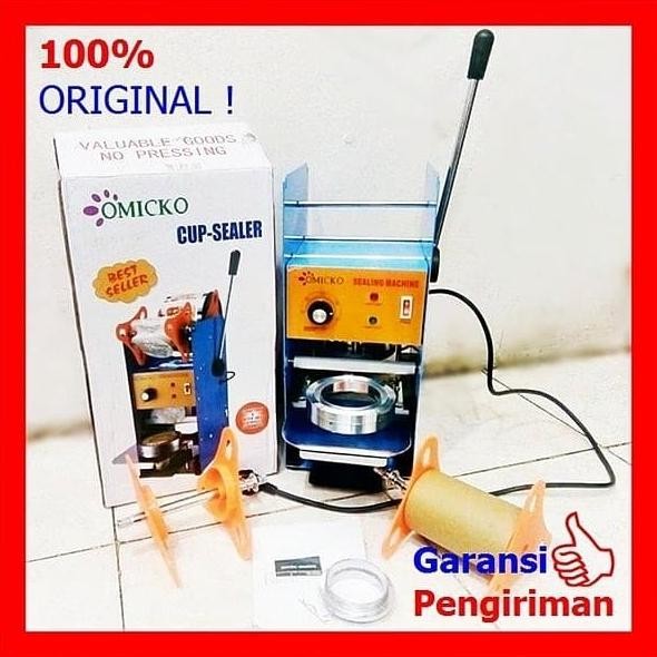 Murah Alat Press Gelas Plastik Cup Sealer Omicko