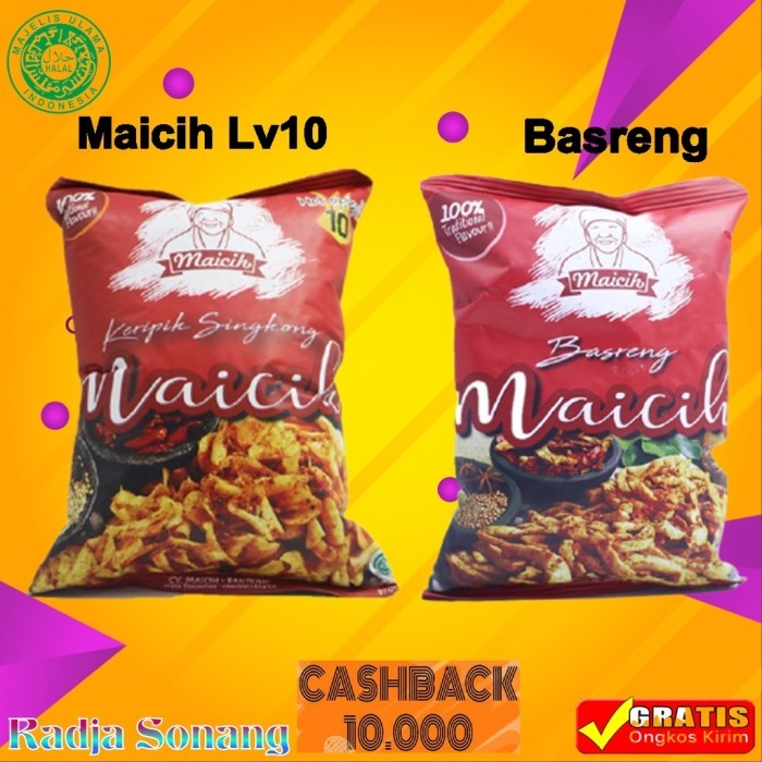 

SPECIAL Maicih Keripik Singkong Level 10 & Maicih Basreng