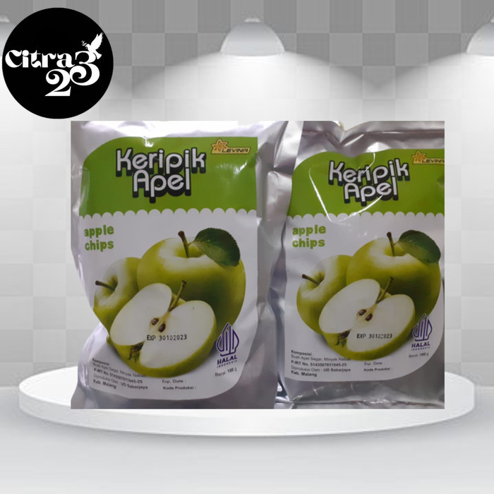 

STOK TERBATAS Keripik Buah Malang Levina 100gr Rasa Apel Nangka - Enak Manis Nikmat!