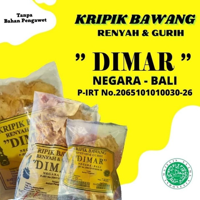 

DISKON kripik bawang dimar 280gr