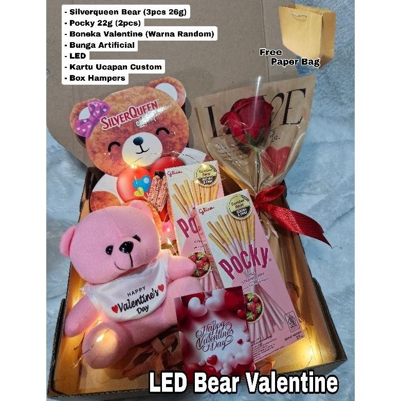 

TERMURAH Aneka Hampers Ulang Tahun/Wisuda/Kado Pacar/Valentine/Anniversary Dll. Ada chunky bear / Beruang. siap kirim!. Bisa request kata2 gf-5