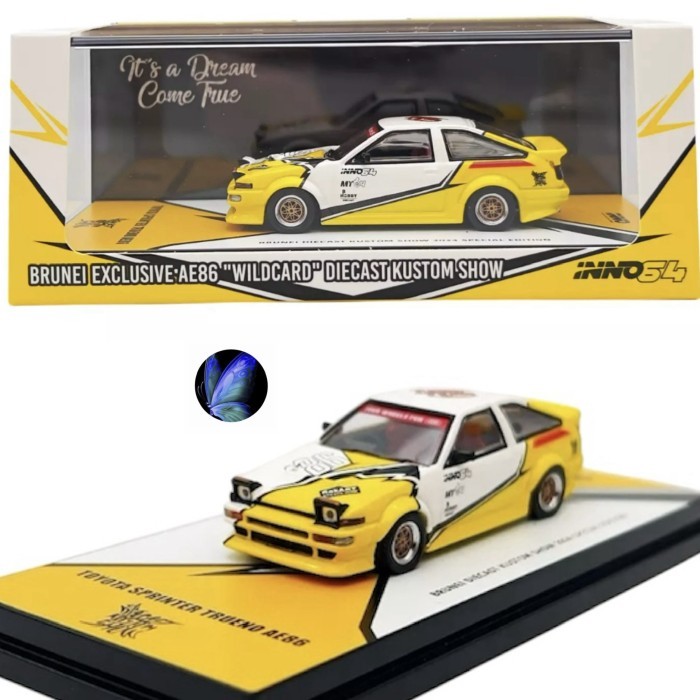 Inno 64 Toyota Sprinter Trueno AE86 Brunei Diecast Kustom Show 2024