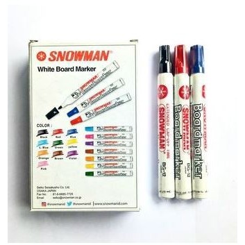 

SNOWMAN SPIDOL WHITEBOARD MARKER BG-12 - PERLUSIN