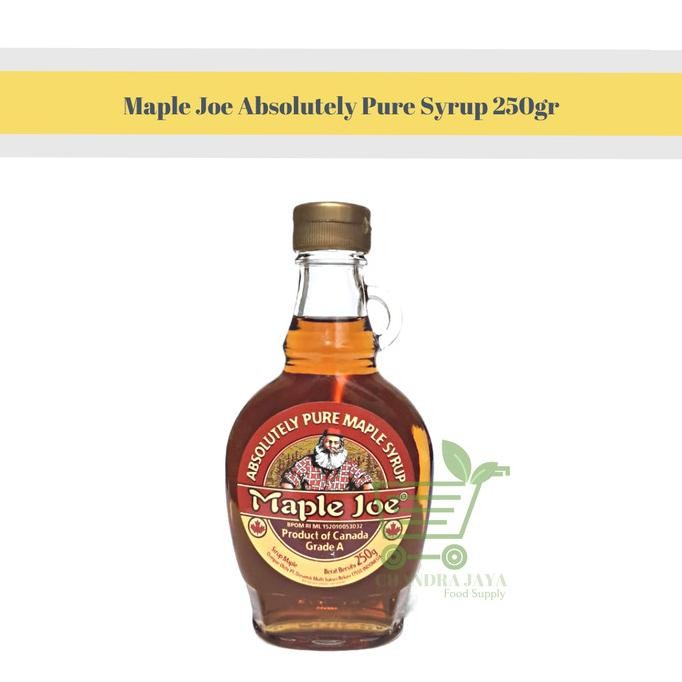 

Maple Joe Absolutely Pure Syrup -250Gr Sirup Mapel Original Dan Terpercaya