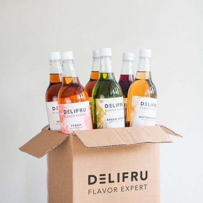 

Delifru Syrup 1 Box Isi 6 Botol / 6 Liter Original Dan Terpercaya