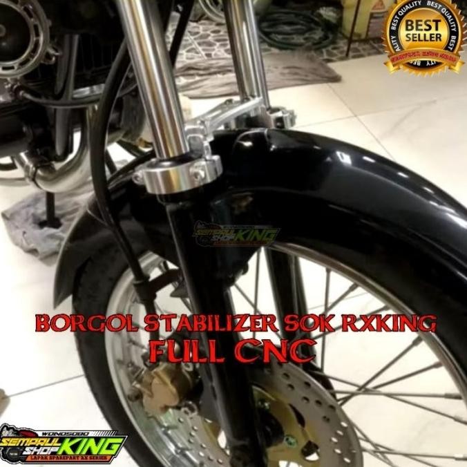 Borgol Shock Depan Rx king Model TK PRO Full CNC Stabilizer Sok depan Rx Series RXKING RXS RXK YT115