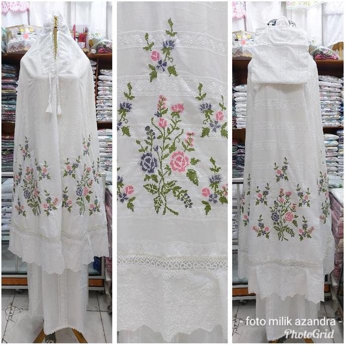 Diskon Mukena Bordir Strimin Bukittinggi Padang