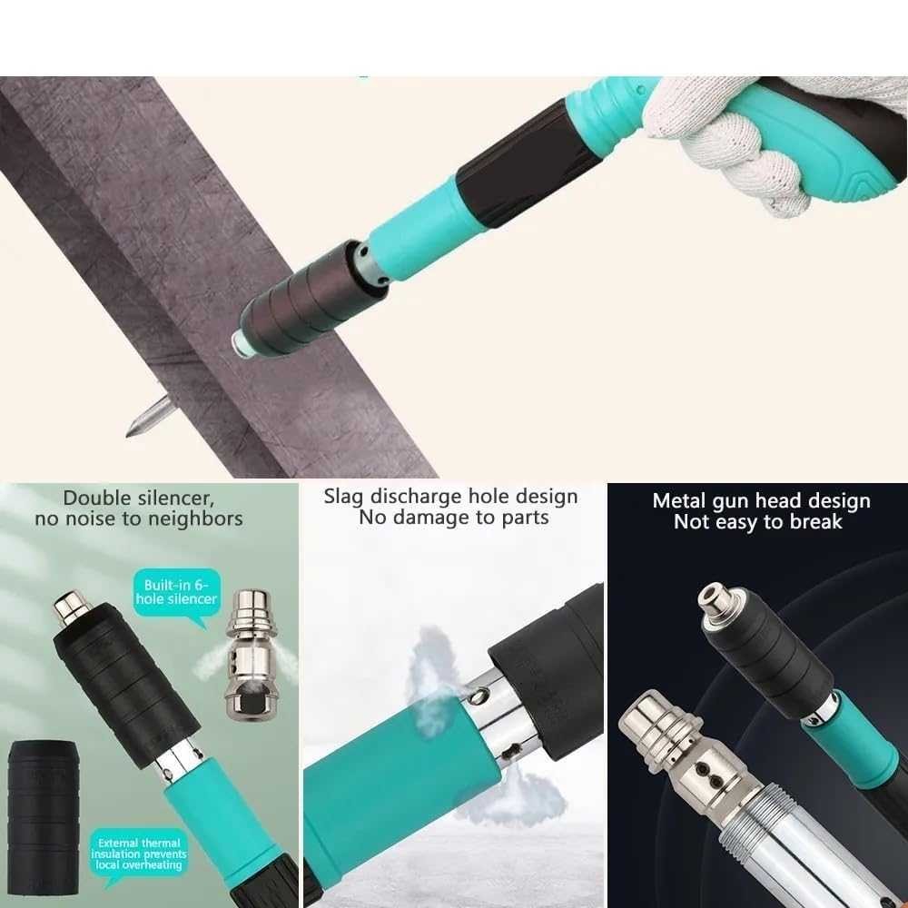 

Alat Paku Tembak Ramset Manual Mini Nail Gun Silencer Nails 7.3mm K-73