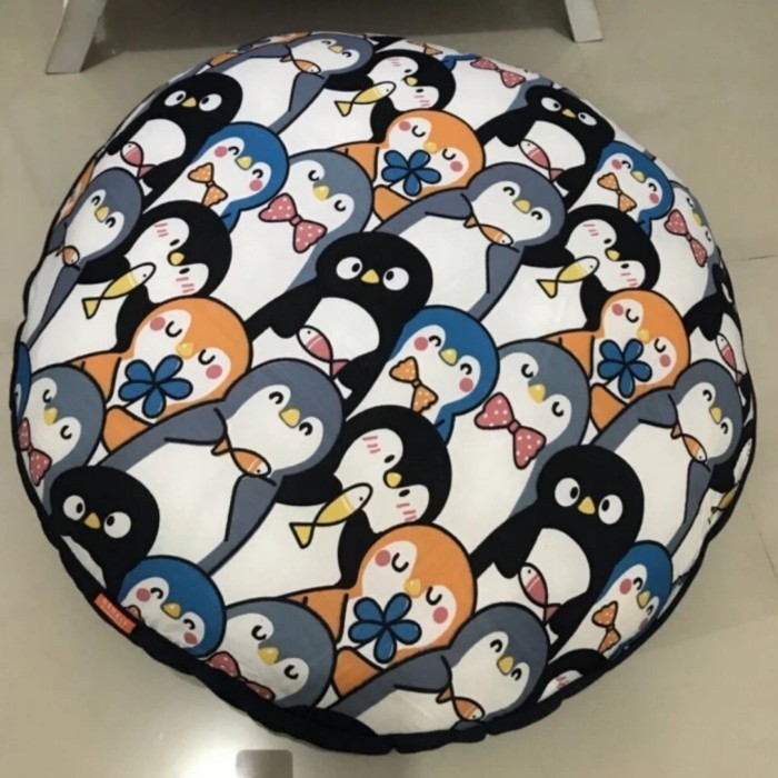 NAMALE Bantal Lantai Alas Duduk Bantal Pinguin Besar