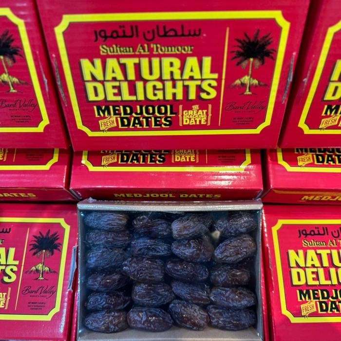 

Kurma Medjool Medjoul Natural Delight Dus Merah Jumbo Kemasaan 1kg