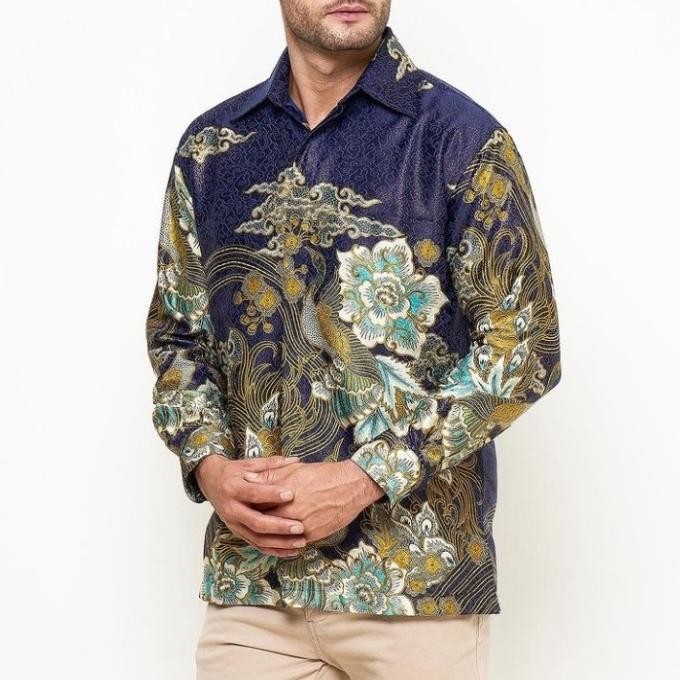 Best Item, New Krisna Wahyu Batik Couple Sarimbit Pria Lengan Panjang Pendek