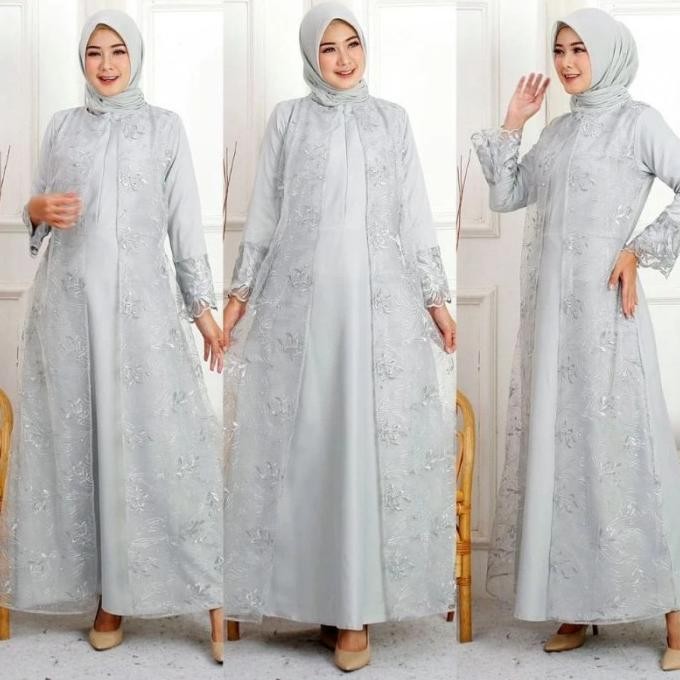 Lebaran Gamis Hena Pesta Gamis Busui Dress Gamis Wanita Terbaru 2024 Terlaris
