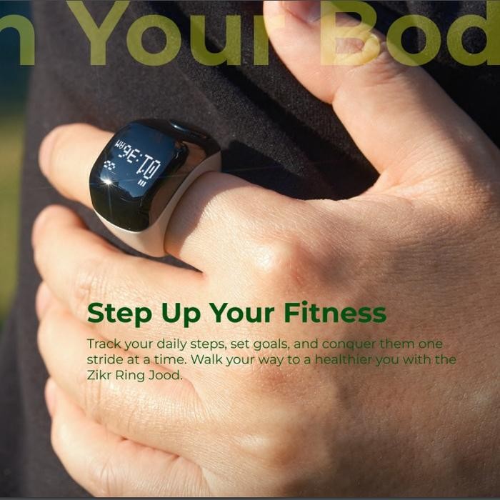 New Iqibla Zikr Ring Jood / Iqibla Zikr Smart Ring Jood Cincin Tasbih Digital Original Iqibla Cincin