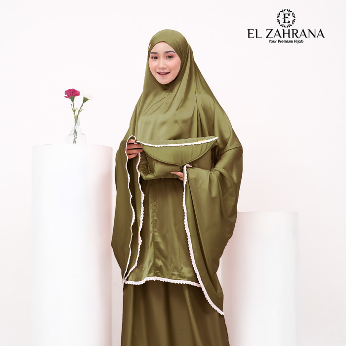 Promo Mukenah Khadijah Jumbo Dewasa Armani Silk Premium Original