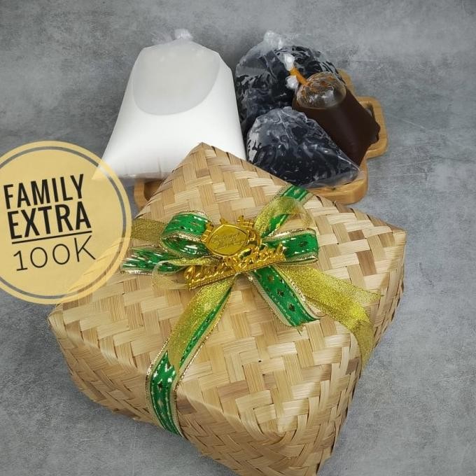 

Terbaru Laris!, Hampers Dawet Item Besek Pita Cantik Kartu Ucapan Idul Fitri Ramadhan