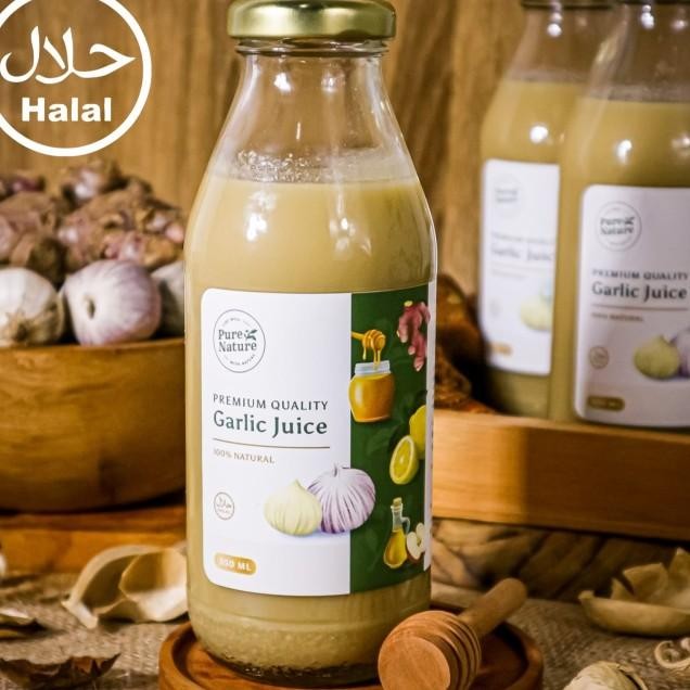 

Purenature Ju Bawang Putih Tunggal Jahe Merah Lemon Cua Apel Madu