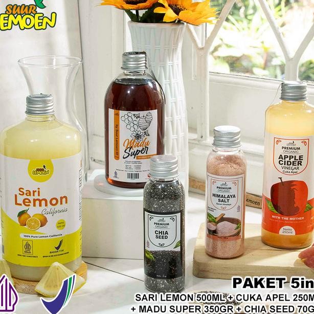 

Paet Deto 5In1 Paet Hemat Cua Apel Ari Lemon Chia Eed Madu Hutan Garam Himalaya