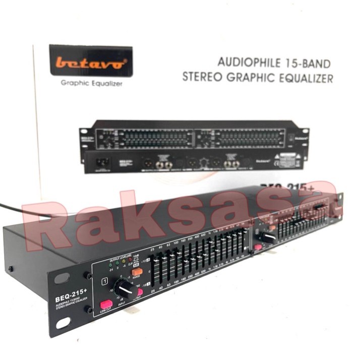 Equalizer BETAVO 215 + SUB Equalizer Betavo BEQ 215+ Sub Original