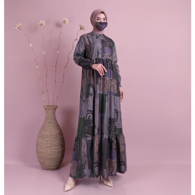 Gamis Homedress Baju Muslim Wanita Gamis Harian Santai Promo