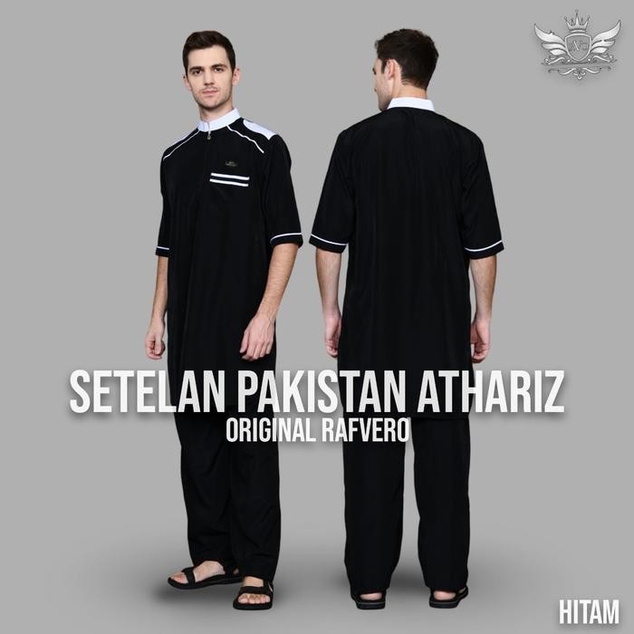 Baju Muslim Pria Dewasa Lengan Pendek baju Koko pria Setelan Kurta Katun Tangan Pendek baju koko
