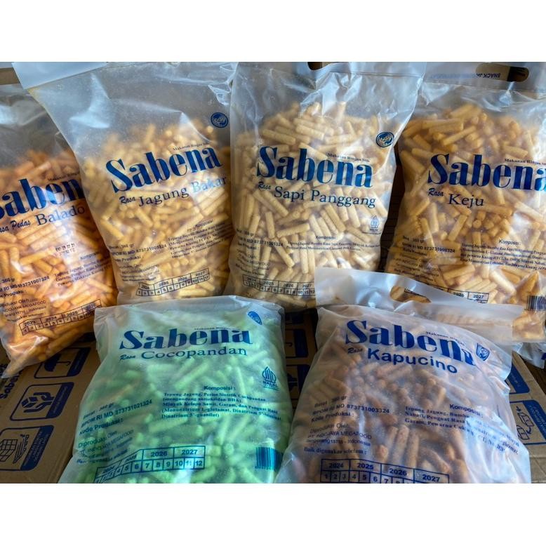 

KOE-1116 SNACK SABENA PAKET HEMAT ISI 3 PACK 360gram ALL VARIAN RASA Murah