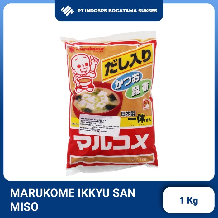 

TERBARU! Marukome Ikkyu San Miso 1kg