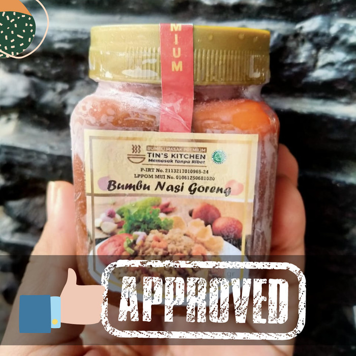 

TERLARIS! Bumbu Racik Instan Nasi/Mie Goreng Non MSG & Pengawet Dapur Tins
