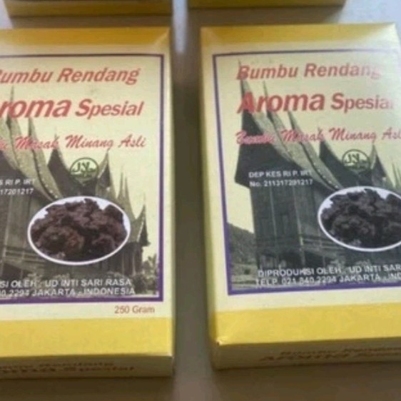 

TERLARIS! Bumbu AROMA Rendang Special 1000 gram