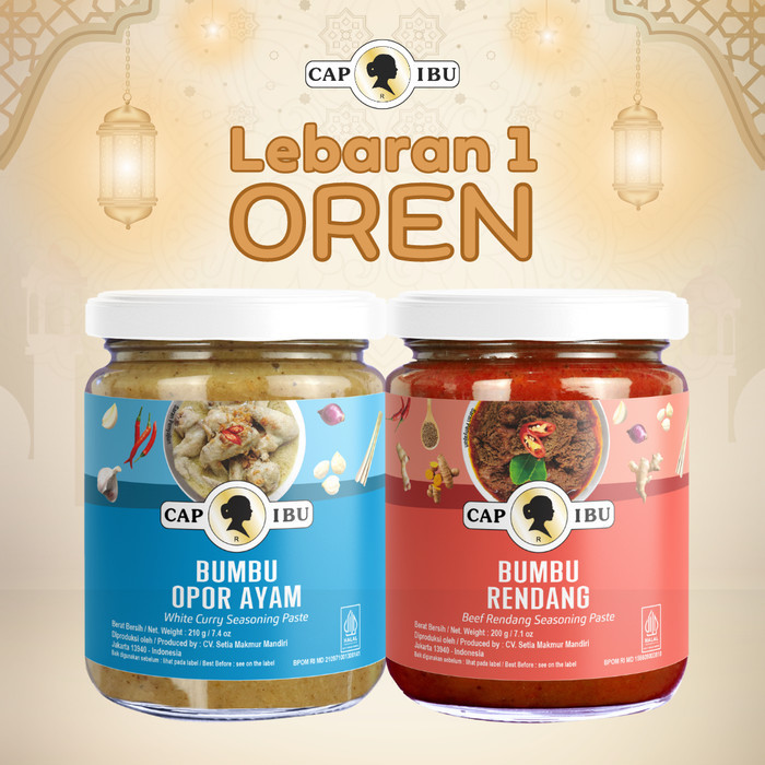 

PROMO! CAP IBU Bumbu Combo Lebaran 1 (ORen)