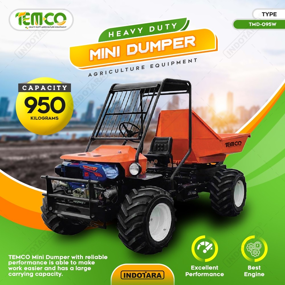 Alat Angkut Sawit / Mini Dumper Temco TMD-095W