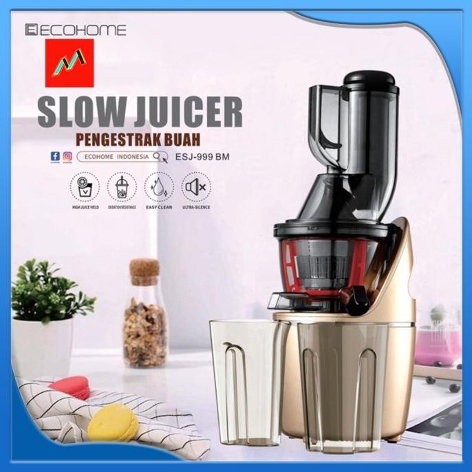 SLOW JUICER ECOHOME ESJ999 BM GOLD