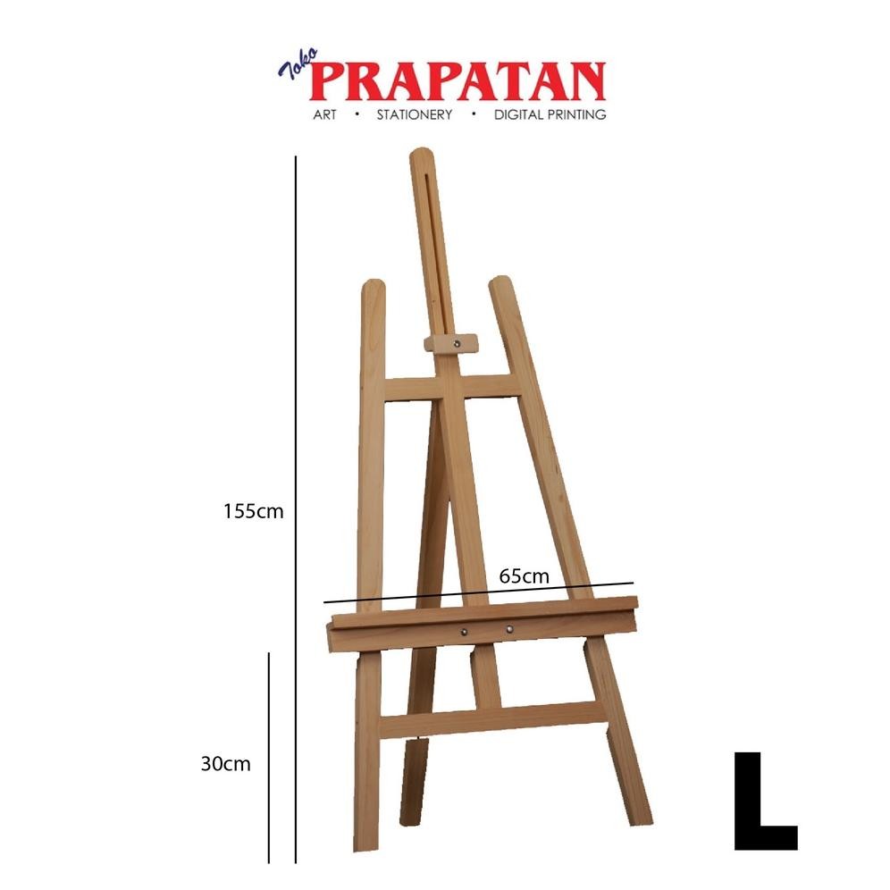 

Uk-75 Prapatan Standing Easel Kaki3 Besar | Standar Lukis