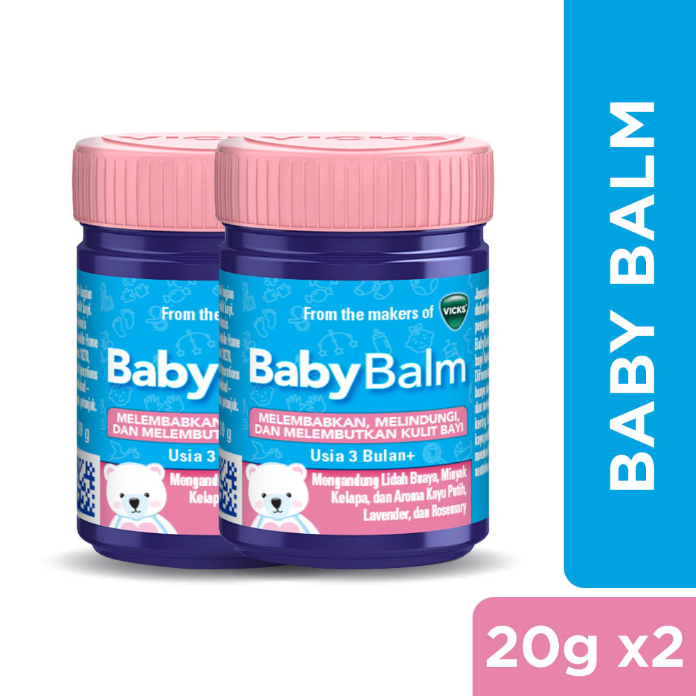 From The Makers Of Vicks - Baby Balm 20g X2