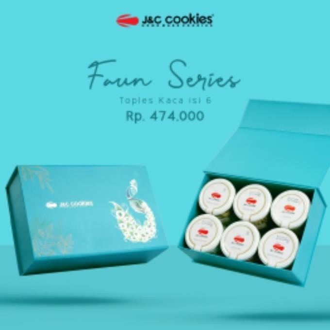 

Hot Sale!, Hampers Lebaran Box Faun Series Jar Isi 6 Jnc