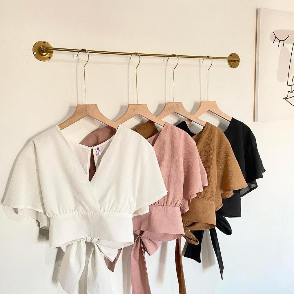 IFRA OUTER CROP / pakaian wanita crop hits