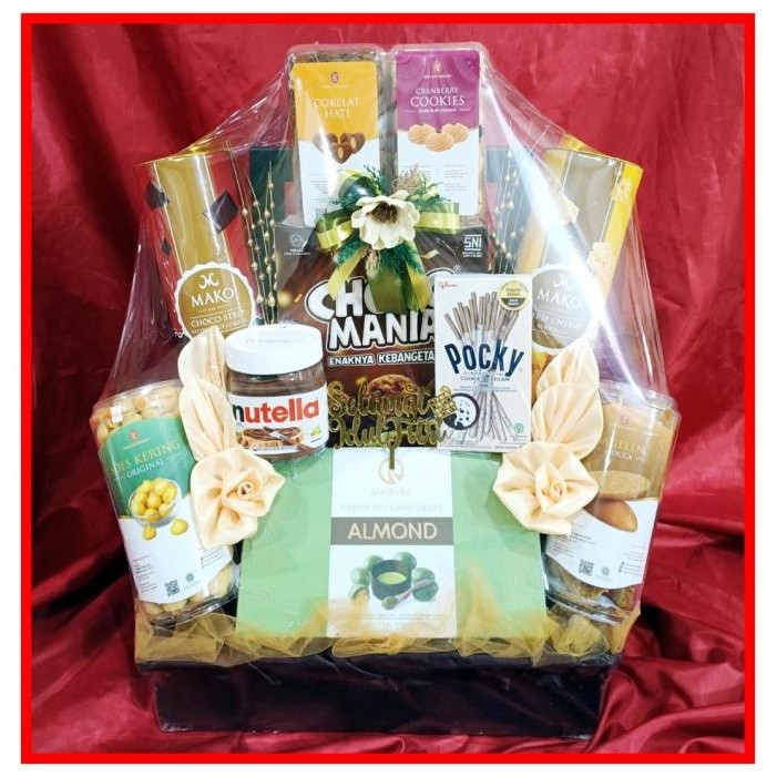 Terlaris, Parcel Hampers Lebaran Special Edition Holand Bakery , Mako, Almond