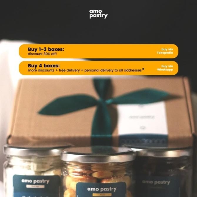 

New Trend!, Paket Hampers Lebaran Premium (Isi 3 Jar)
