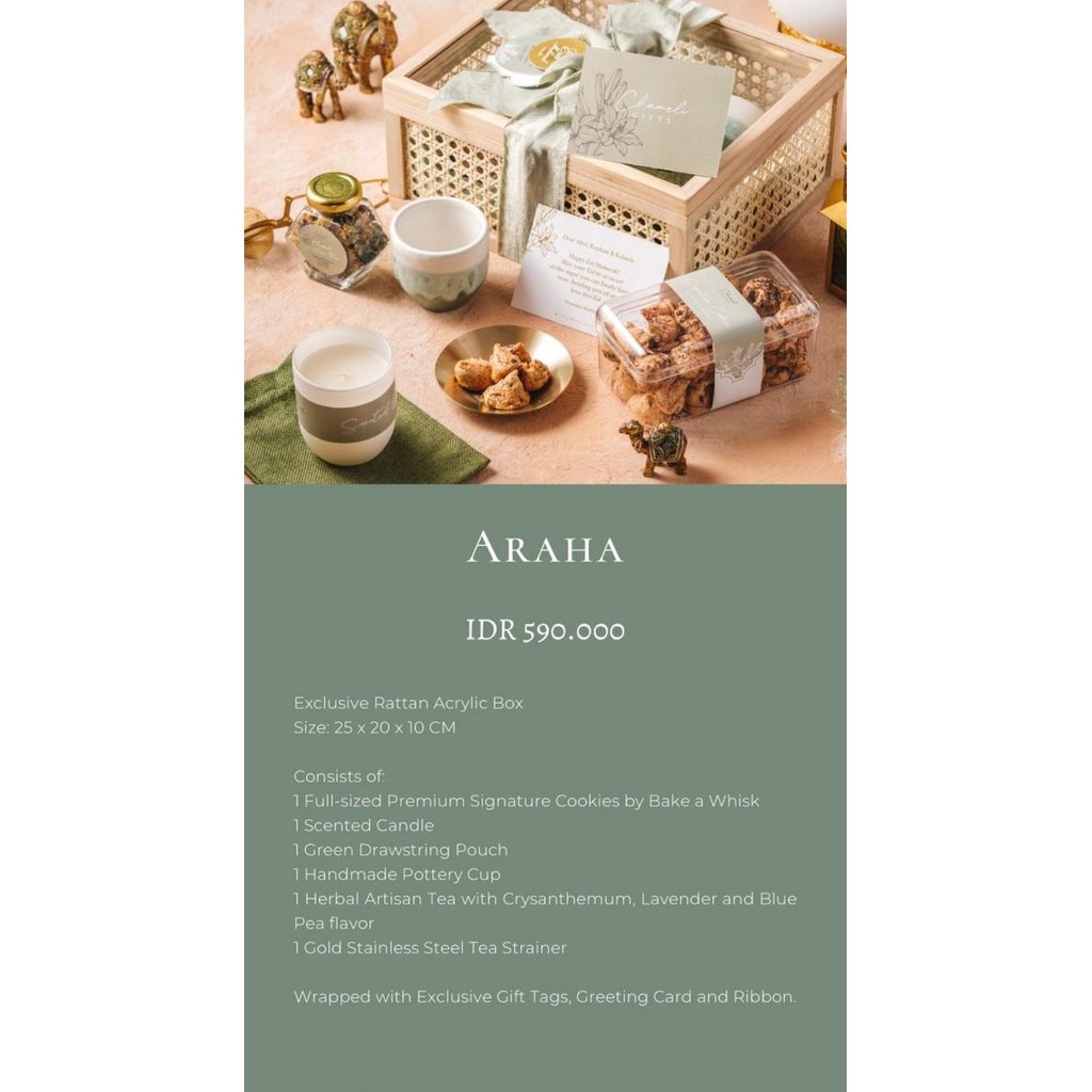

New Trend!, Araha - Premium Lebaran Hampers (Khusus Instant)