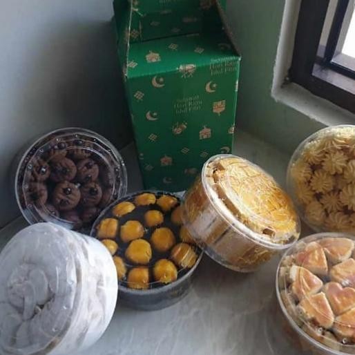 

Hot Promo!, Parcel Lebaran Kue Kering 3 Toples + Box Paket Kue Ramadhan Isi 3 Topl