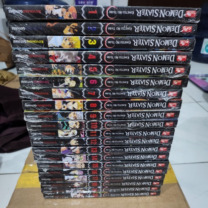 

Komik Demon Slayer Set Vol 1-20 Segel Ori Bahasa Indonesia