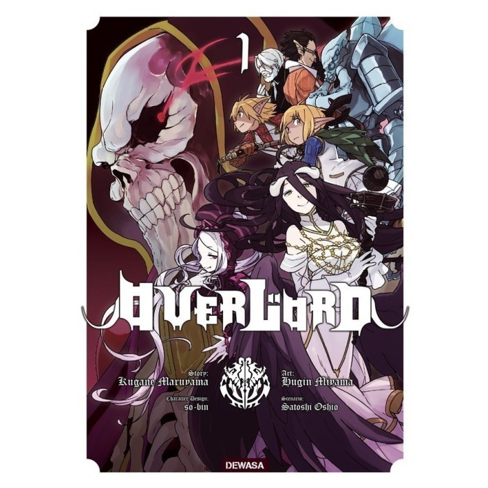 

Komik Seri : Overlord - Kugane Maruyama/Hugin Miyama Pgi