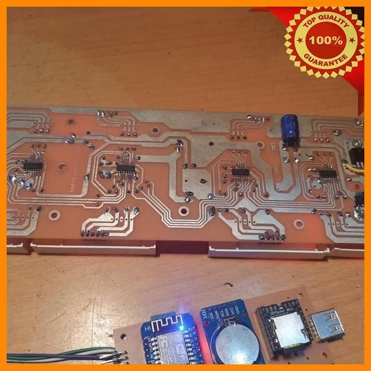 [SPL] KIT ARDUINO JAM DIGITAL JWS ADZAN MUROTTAL WIFI ESP8266 MP3 7 SEG 1"